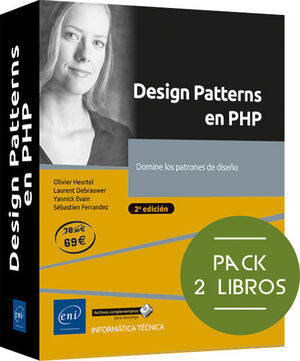 DESIGN PATTERNS EN PHP PACK 2 LIBROS DOMINE LOS PATRONES DI