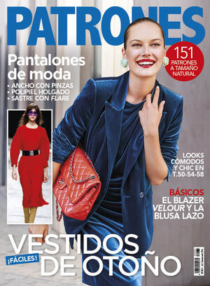 REVISTA PATRONES #461  VESTIDOS FÁCILES DE OTOÑO