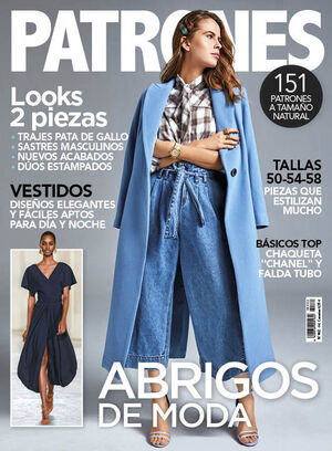 REVISTA PATRONES #462  ABRIGOS DE MODA EN OTOÑO