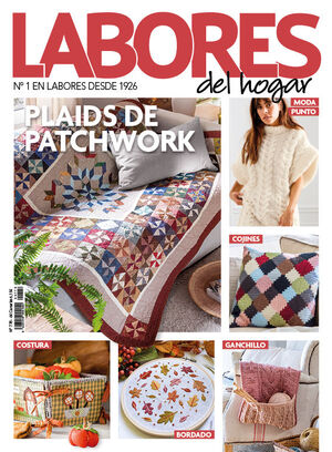 REVISTA LABORES #778  PLAIDS DE PATCHWORK